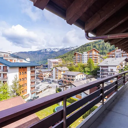 Baccara E4 - 4 Pers - Centre Station Nendaz